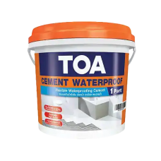 ทีโอเอ ฟลอร์ซีล ซีเมนต์กันซึม TOA floorseal 4 กก. ซีเมนต์กันซึมส่วนผสมเดียว cement waterproof 1 part