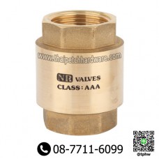 เช็ควาล์ว ทองเหลือง ยี่ห้อ ยอร์ค YORK ระบบสปริง ขนาด 1 นิ้ว (ผลิตในประเทศอิตาลี)