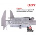 เวอร์เนีย ดิจิตอล U.DIY ตัวเครื่องสแตนเลส ขนาด 0-150 มิลลิเมตร หน้าจอตัวเลขอ่านค่าได้ง่าย เวอร์เนีย ดิจิตอล U.DIY ตัวเครื่องสแตนเลส ขนาด 0-150 มิลลิเมตร หน้าจอตัวเลขอ่านค่าได้ง่าย