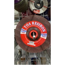 ใบเจียร์ ใบขัด ใบเจียเหล็ก TOA 4" บาง AC60 TOA *** ยกกล่อง 20 ใบ 472 บาท***