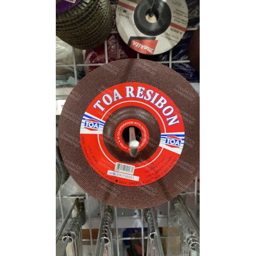 ใบเจียร์ ใบขัด ใบเจียเหล็ก TOA 4" บาง AC60 TOA *** ยกกล่อง 20 ใบ 472 บาท***  ใบเจียร์ ใบขัด ใบเจียเหล็ก TOA 4" บาง AC60 TOA *** ยกกล่อง 20 ใบ 472 บาท***